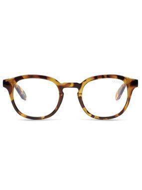 QUAY Walk On Blue Light Glasses Tortoise Frame Bluelight Blocking Lens Unisex